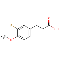 CAS: 69888-90-0 | PC510235 | 3-(3-Fluoro-4-methoxyphenyl)propionic acid