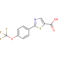 CAS: 886370-20-3 | PC510243 | 2-[4-(Trifluoromethoxy)phenyl]thiazole-5-carboxylic acid