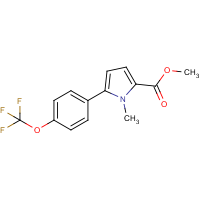 CAS: 2006276-88-4 | PC510246 | Methyl 1-Methyl-5-[4-(trifluoromethoxy)phenyl]pyrrole-2-carboxylate