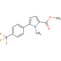 CAS:1895780-61-6 | PC510247 | Methyl 1-Methyl-5-[4-(trifluoromethyl)phenyl]pyrrole-2-carboxylate