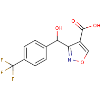 CAS:2006277-73-0 | PC510268 | 3-[Hydroxy[4-(trifluoromethyl)phenyl]methyl]isoxazole-4-carboxylic acid