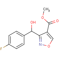 CAS:2006277-87-6 | PC510270 | Methyl 3-[(4-Fluorophenyl)(hydroxy)methyl]isoxazole-4-carboxylate