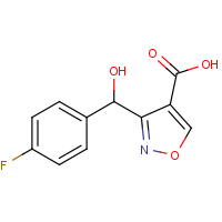 CAS:2006277-43-4 | PC510272 | 3-[(4-Fluorophenyl)(hydroxy)methyl]isoxazole-4-carboxylic acid