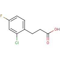 CAS: 174603-38-4 | PC510277 | 3-(2-Chloro-4-fluorophenyl)propanoic acid