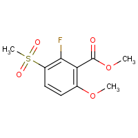 CAS: 2006278-07-3 | PC510292 | Methyl 2-Fluoro-6-methoxy-3-(methylsulfonyl)benzoate