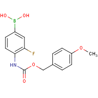 CAS:913835-49-1 | PC5103 | 3-Fluoro-4-[(4-methoxybenzyloxy)carbonylamino]benzeneboronic acid