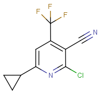 CAS:478049-48-8 | PC51030 | 2-Chloro-6-cyclopropyl-4-(trifluoromethyl)nicotinonitrile