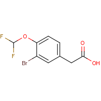 CAS:2006277-18-3 | PC510304 | 3-Bromo-4-(difluoromethoxy)phenylacetic acid