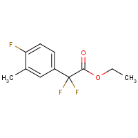 CAS: 1227160-98-6 | PC510323 | Ethyl 2,2-Difluoro-2-(4-fluoro-3-methylphenyl)acetate