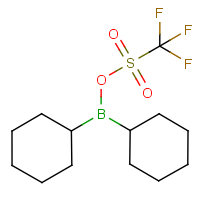 CAS:145412-54-0 | PC51094 | Dicyclohexyl{[(trifluoromethyl)sulphonyl]oxy}borane