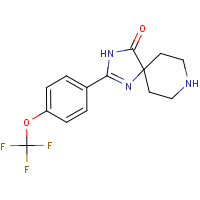 CAS: 1253924-71-8 | PC51131 | 2-[4-(Trifluoromethoxy)phenyl]-1,3,8-triazaspiro[4.5]dec-1-en-4-one