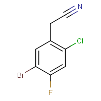 CAS: 1426290-08-5 | PC51137 | 5-Bromo-2-chloro-4-fluorophenylacetonitrile