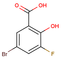 CAS:251300-29-5 | PC51186 | 5-Bromo-3-fluoro-2-hydroxybenzoic acid