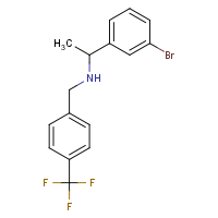 CAS:  | PC512005 | 1-(3-Bromophenyl)-N-[[4-(trifluoromethyl)phenyl]methyl]ethanamine hydrochloride