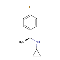 CAS:2407312-04-1 | PC512014 | N-[(1S)-1-(4-Fluorophenyl)ethyl]cyclopropanamine hydrochloride