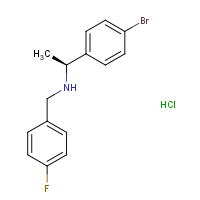 CAS:  | PC512020 | (1S)-1-(4-Bromophenyl)-N-[(4-fluorophenyl)methyl]ethanamine hydrochloride