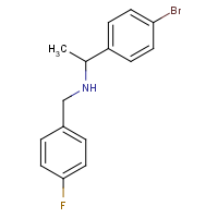 CAS:  | PC512021 | 1-(4-Bromophenyl)-N-[(4-fluorophenyl)methyl]ethanamine hydrochloride