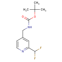 CAS:1428532-94-8 | PC51204 | 4-(Aminomethyl)-2-(difluoromethyl)pyridine, 4-BOC protected