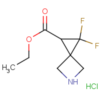 CAS: | PC512041 | Ethyl 2,2-difluoro-5-azaspiro[2.3]hexane-1-carboxylate hydrochloride