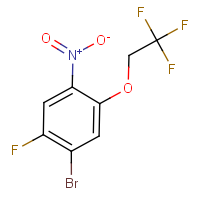 CAS: 1820716-82-2 | PC51229 | 4-Bromo-5-fluoro-2-(2,2,2-trifluoroethoxy)nitrobenzene