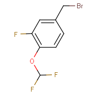 CAS:181806-49-5 | PC51313 | 4-(Difluoromethoxy)-3-fluorobenzyl bromide