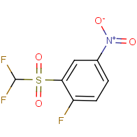 CAS: | PC51314 | Difluoromethyl 2-fluoro-5-nitrophenyl sulphone