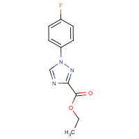 CAS:1613022-95-9 | PC51334 | Ethyl 1-(4-fluorophenyl)-1,2,4-triazole-3-carboxylate