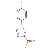 CAS:1552231-28-3 | PC51335 | 1-(4-Fluorophenyl)-1,2,4-triazole-3-carboxylic acid