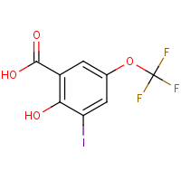 CAS:2366994-48-9 | PC51338 | 2-Hydroxy-3-iodo-5-(trifluoromethoxy)benzoic acid