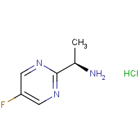 CAS: 1202070-40-3 | PC51351 | (1R)-1-(5-Fluoropyrimidin-2-yl)ethan-1-amine hydrochloride