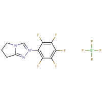 CAS:862095-91-8 | PC51354 | 6,7-Dihydro-2-pentafluorophenyl-5H-pyrrolo[2,1-c]-1,2,4-triazolium tetrafluoroborate