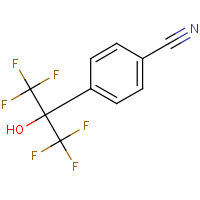 CAS: 1810767-14-6 | PC51371 | 4-[2,2,2-Trifluoro-1-hydroxy-1-(trifluoromethyl)ethyl]benzonitrile