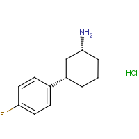CAS:  | PC51382 | rac-(1R,3S)-3-(4-Fluorophenyl)cyclohexan-1-amine hydrochloride
