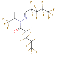 CAS:261521-38-4 | PC5145 | 3(5)-(Nonafluoro-1-butyl)-1-(nonafluoropentanoyl)-5(3)-(trifluoromethyl)pyrazole
