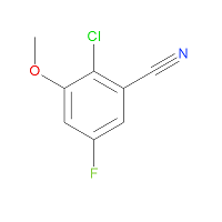 CAS: 1896256-70-4 | PC51526 | 2-Chloro-5-fluoro-3-methoxybenzonitrile