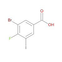 CAS: 1628539-97-8 | PC51675 | 3-Bromo-4-fluoro-5-iodobenzoic acid