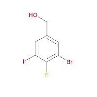 CAS: 2092354-98-6 | PC51676 | 3-Bromo-4-fluoro-5-iodobenzyl alcohol