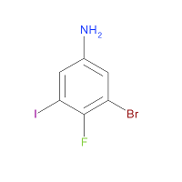 CAS: 2092379-81-0 | PC51680 | 3-Bromo-4-fluoro-5-iodoaniline