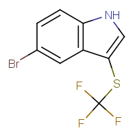 CAS: 1045822-97-6 | PC51853 | 5-Bromo-3-(trifluoromethylthio)indole