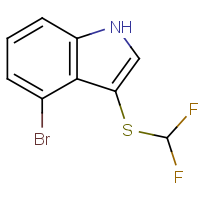 CAS:2070935-87-2 | PC51857 | 4-Bromo-3-(difluoromethylthio)indole