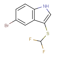 CAS:1805773-41-4 | PC51858 | 5-Bromo-3-(difluoromethylthio)indole