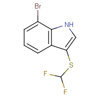 CAS:1805773-45-8 | PC51860 | 7-Bromo-3-(difluoromethylthio)indole