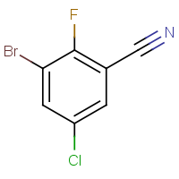 CAS: 1160574-15-1 | PC51881 | 3-Bromo-5-chloro-2-fluorobenzonitrile