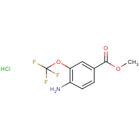 CAS: 1011531-66-0 | PC51894 | 4-Amino-3-(trifluoromethoxy)benzoic acid methyl ester hydrochloride