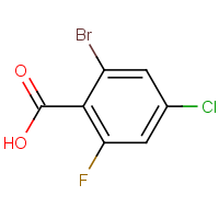 CAS:1082040-61-6 | PC51999 | 2-Bromo-4-chloro-6-fluorobenzoic acid