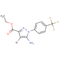 CAS: 1427022-87-4 | PC520009 | Ethyl 5-amino-4-bromo-1-[4-(trifluoromethyl)phenyl]pyrazole-3-carboxylate
