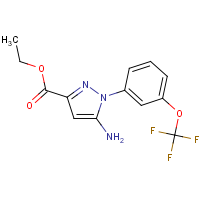 CAS: 1427013-50-0 | PC520013 | Ethyl 5-amino-1-[3-(trifluoromethoxy)phenyl]pyrazole-3-carboxylate