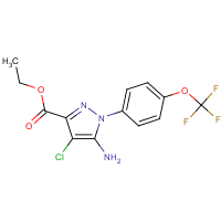 CAS:1427011-03-7 | PC520015 | Ethyl 5-amino-4-chloro-1-[4-(trifluoromethoxy)phenyl]pyrazole-3-carboxylate