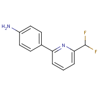 CAS:2092578-02-2 | PC520020 | 4-[6-(Difluoromethyl)-2-pyridyl]aniline