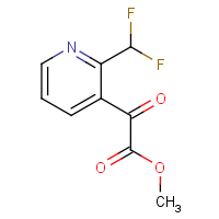 CAS: | PC520022 | Methyl 2-[2-(difluoromethyl)-3-pyridyl]-2-oxo-acetate